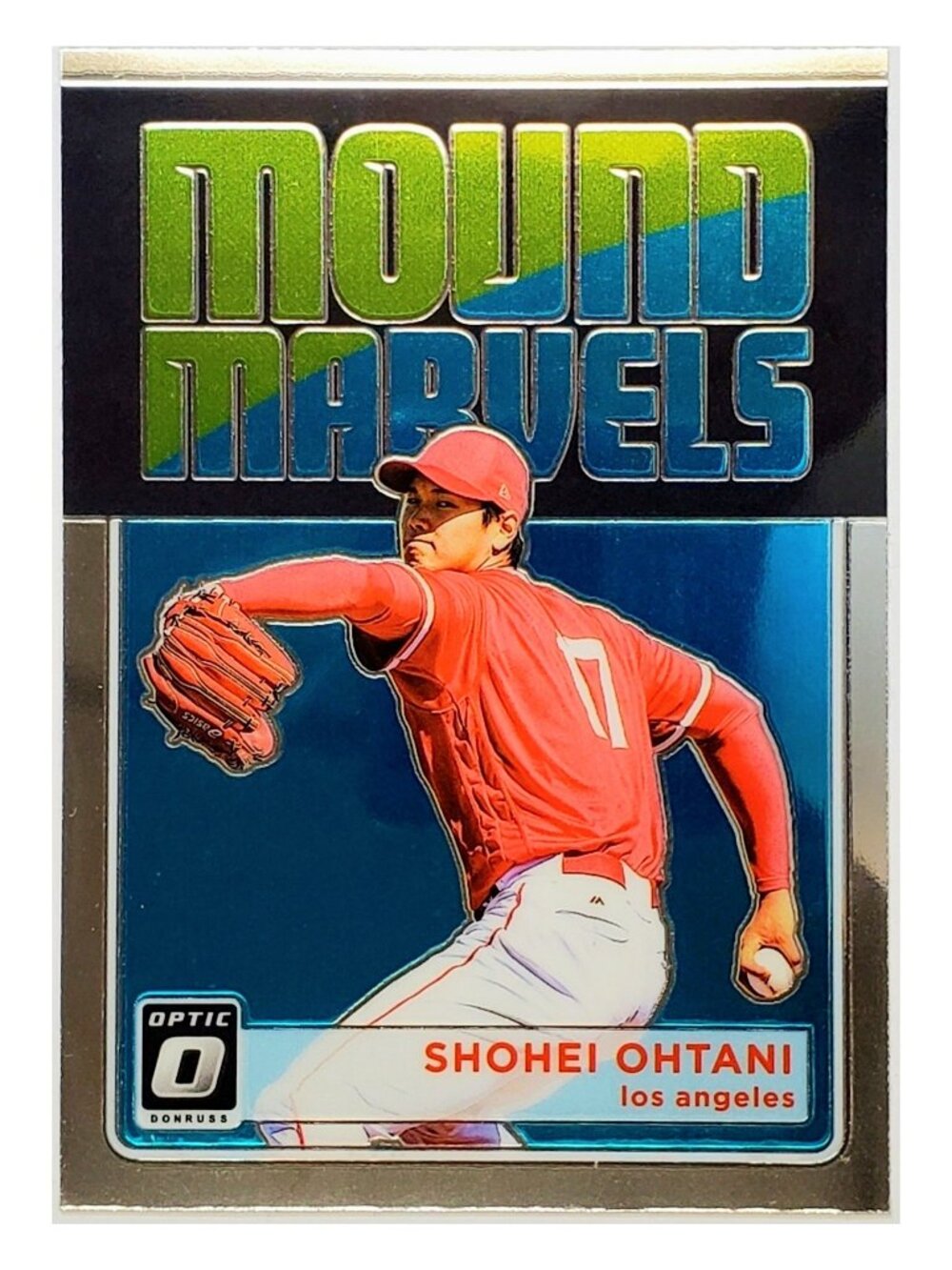 SHOHEI OHTANI ROOKIE "MOUND MARVELS" 2018 DONRUSS OPTIC #MM3 ANGELS DODGERS, MVP